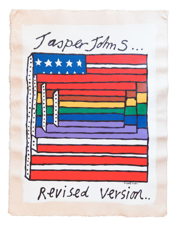 Jasper John S Revised Version by Tiggy Ticehurst