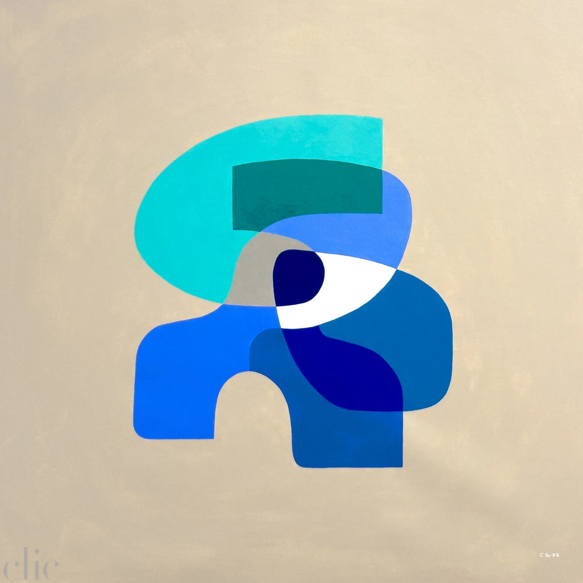 Abstract Love V by Christopher Breal