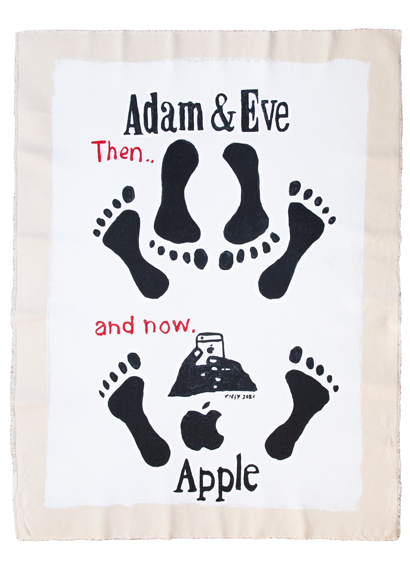 Adam & Eve by Tiggy Ticehurst