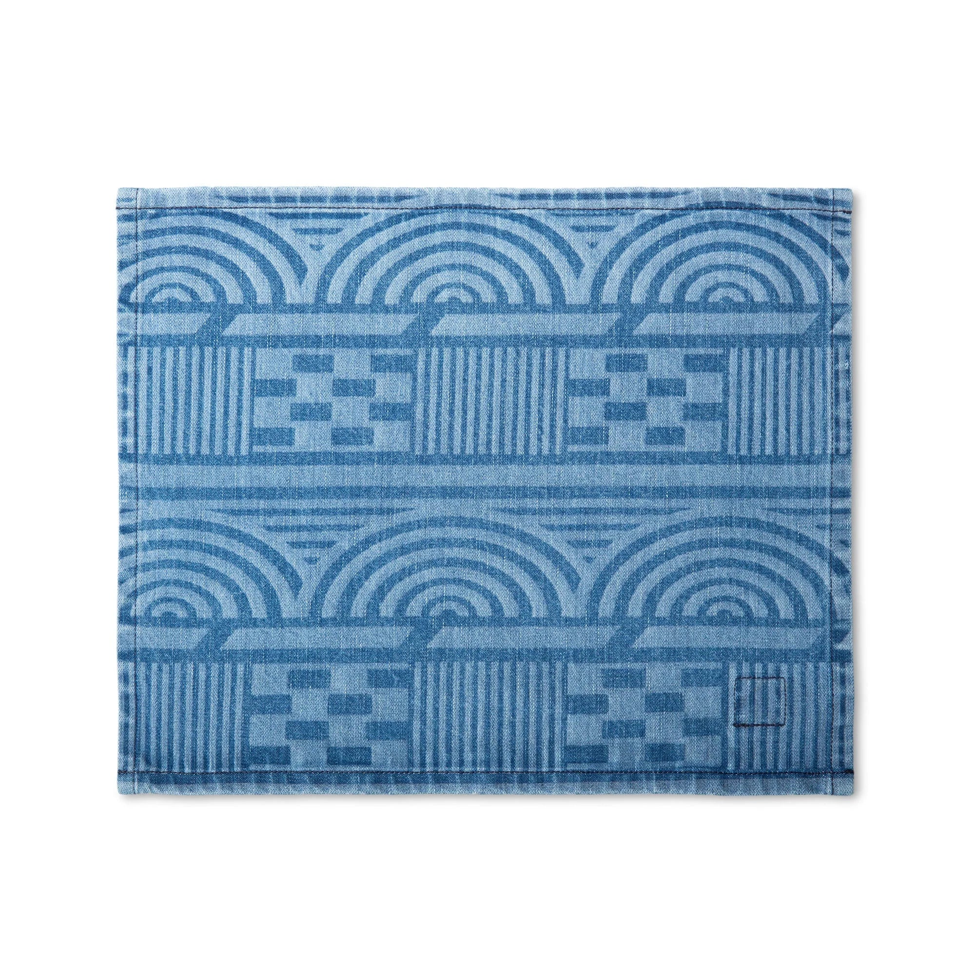 Diaspora Placemat in Light Denim, from Mi Cocina