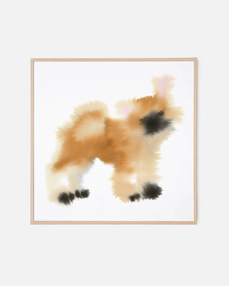 Akita Print from Wild Animals