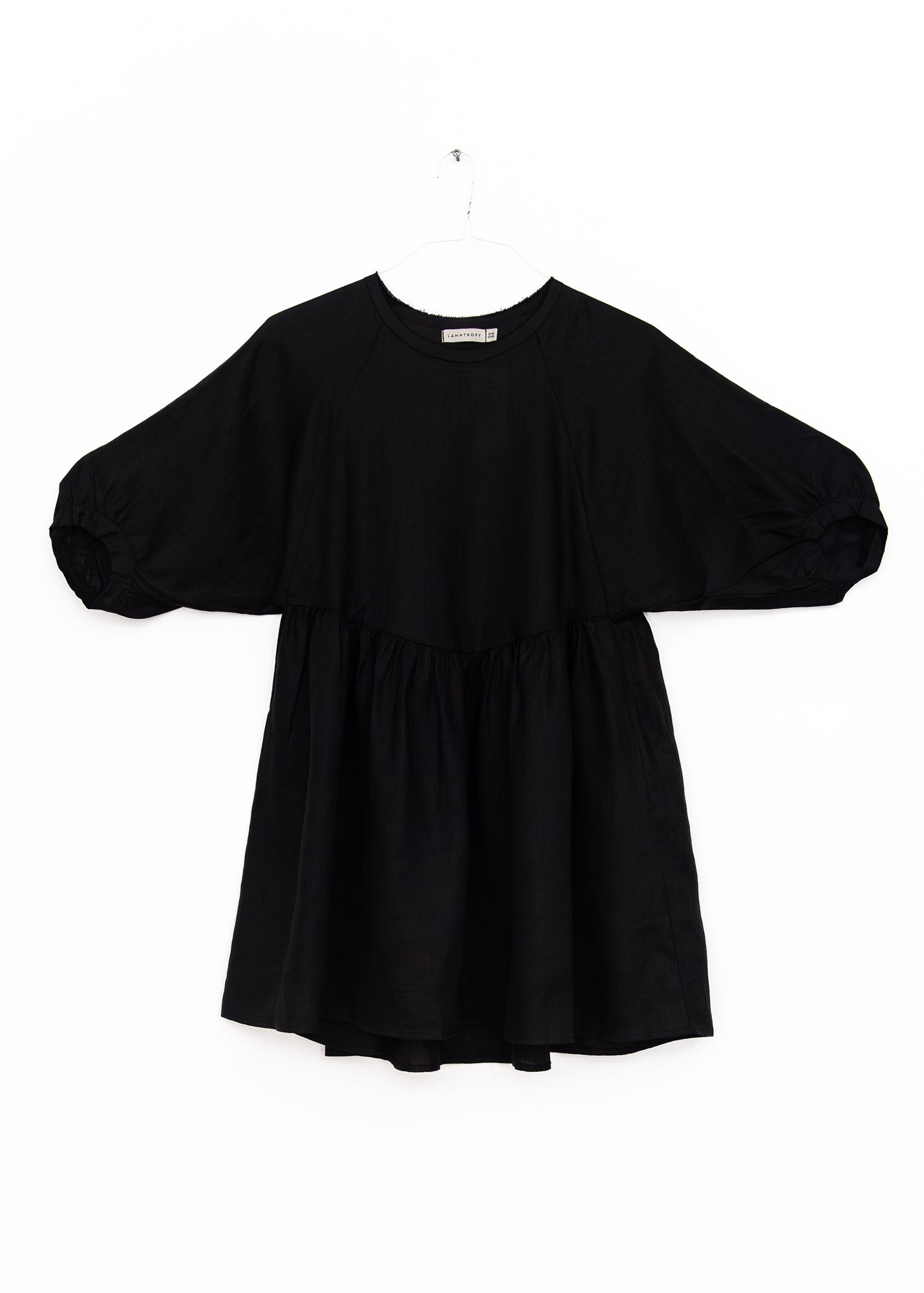 Alcala Dress in Black, from Lanhtropy
