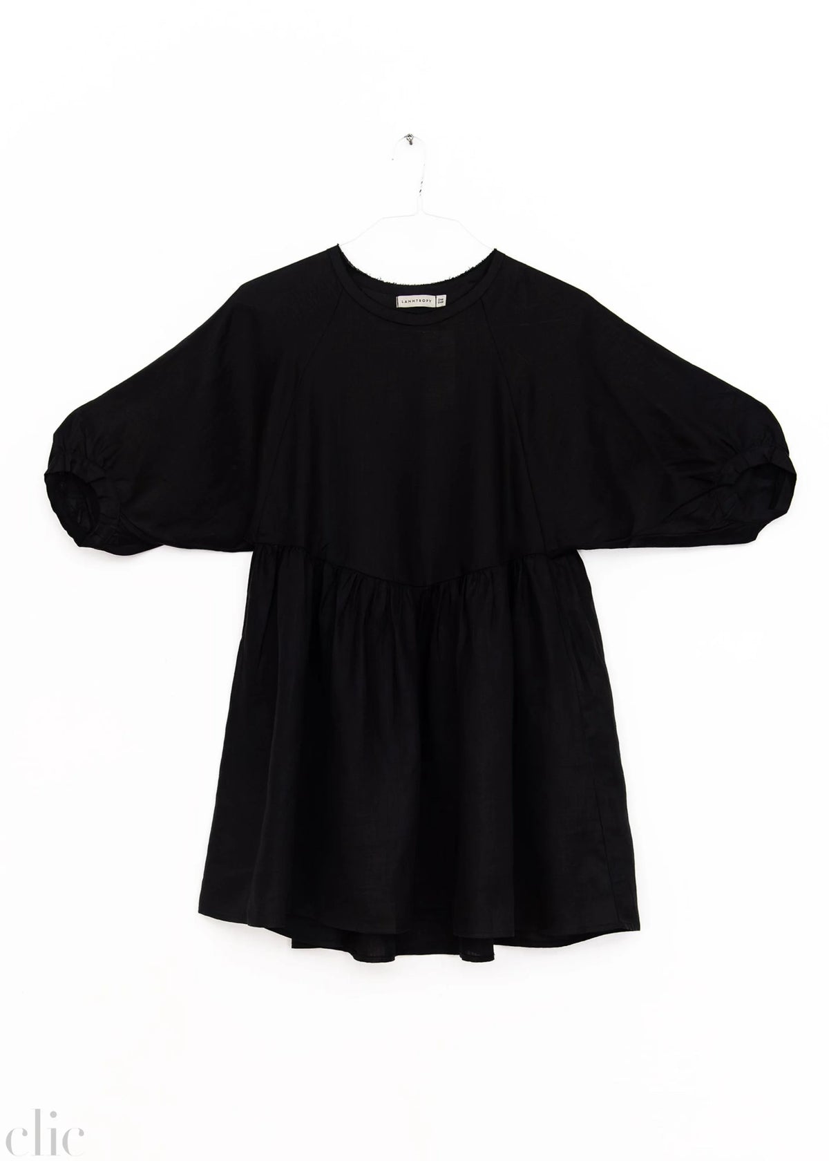 Alcala Dress in Black, from Lanhtropy
