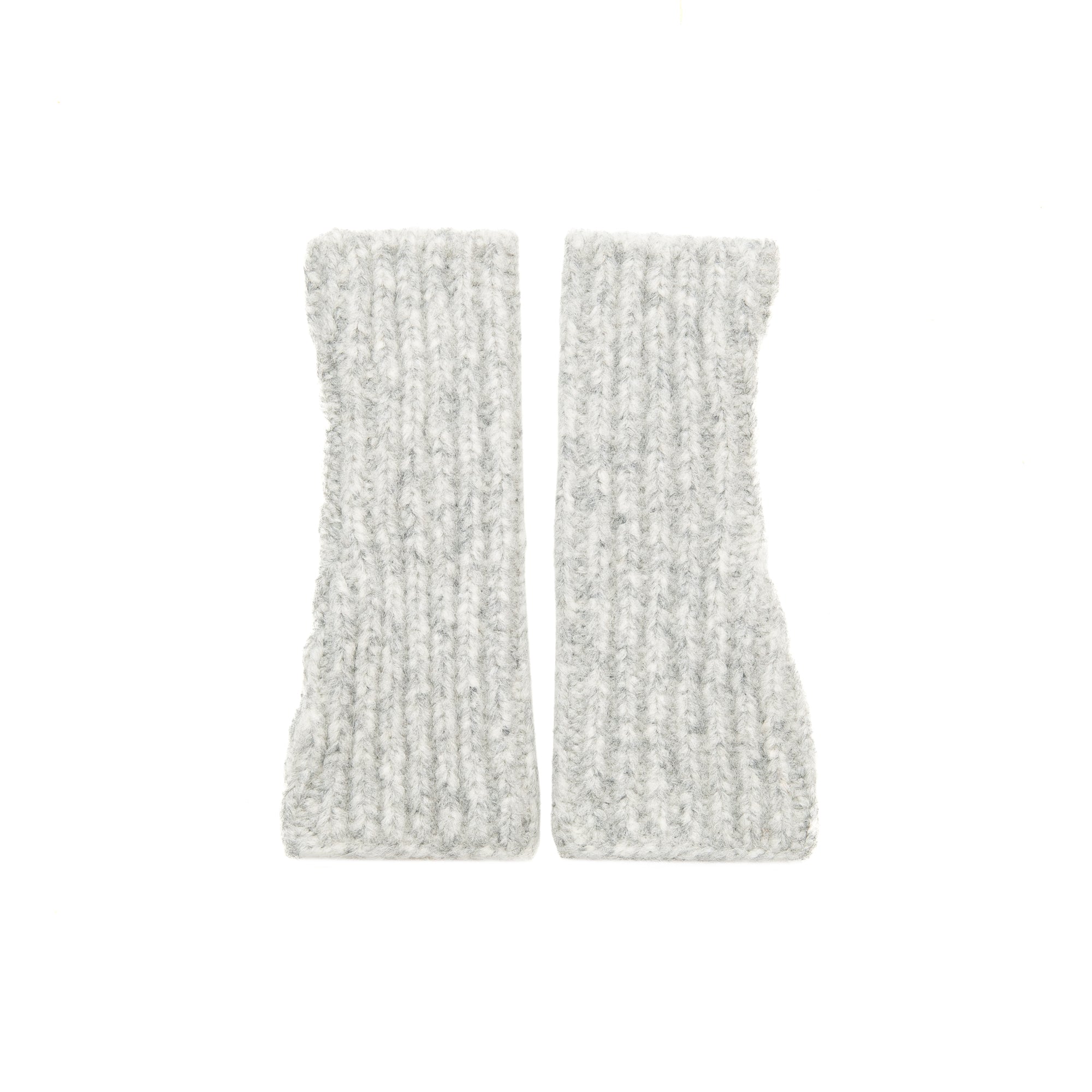 Alpaca Giles Arm Sox in Silver, from Meg Cohen