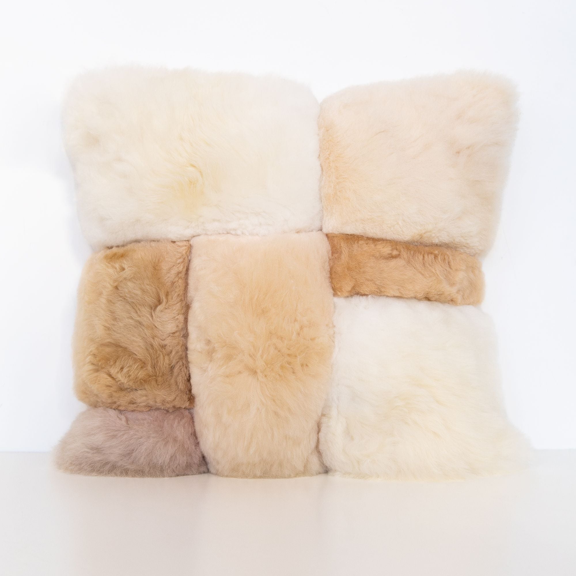 Alpaca Colorblock Pillow 2, from Intiearth