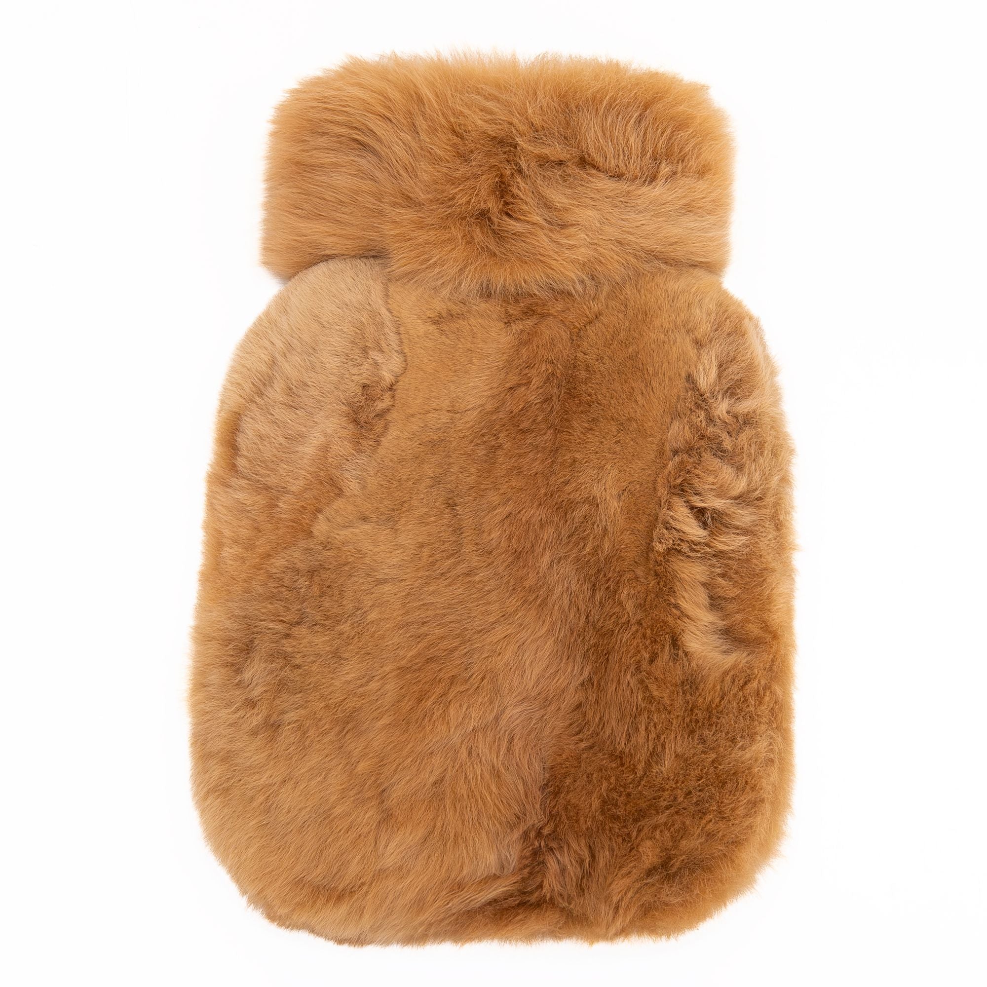 Alpaca Hot Water Bottle in Chestnut, from Intiearth