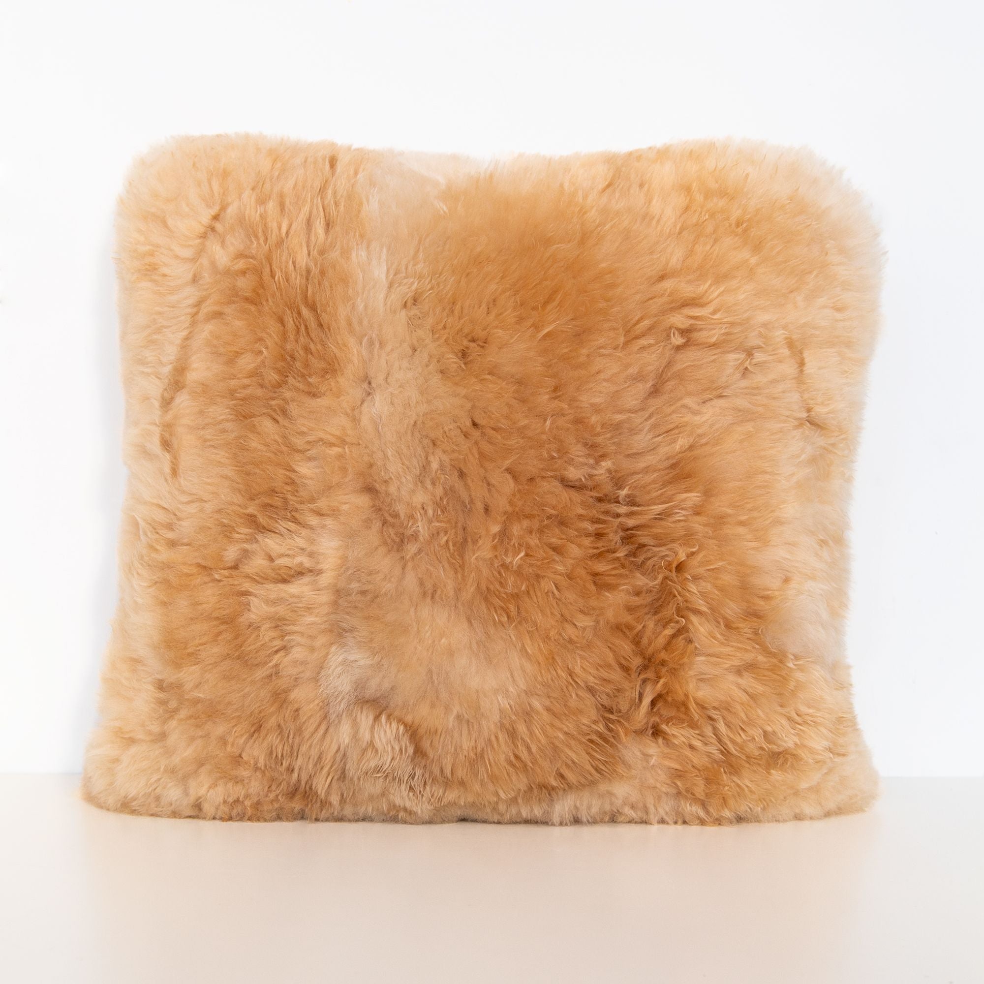 Alpaca Pillow in Champagne, from Intiearth