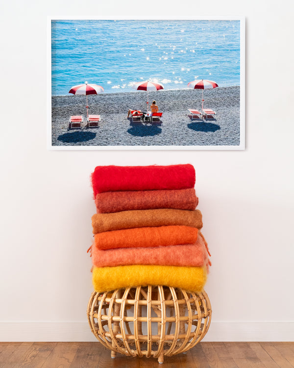 Amalfi Beach Umbrellas by Juliette Charvet