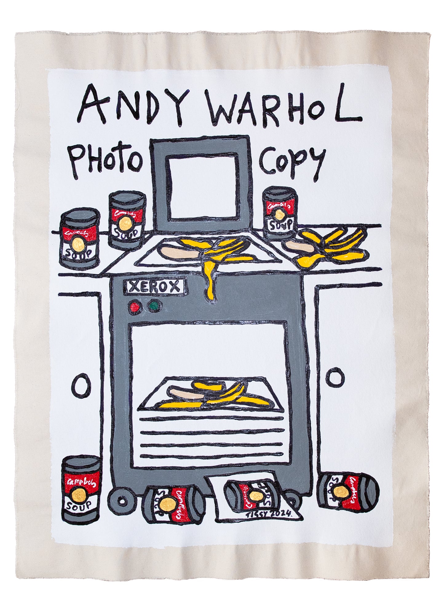 Andy Warhol by Tiggy Ticehurst