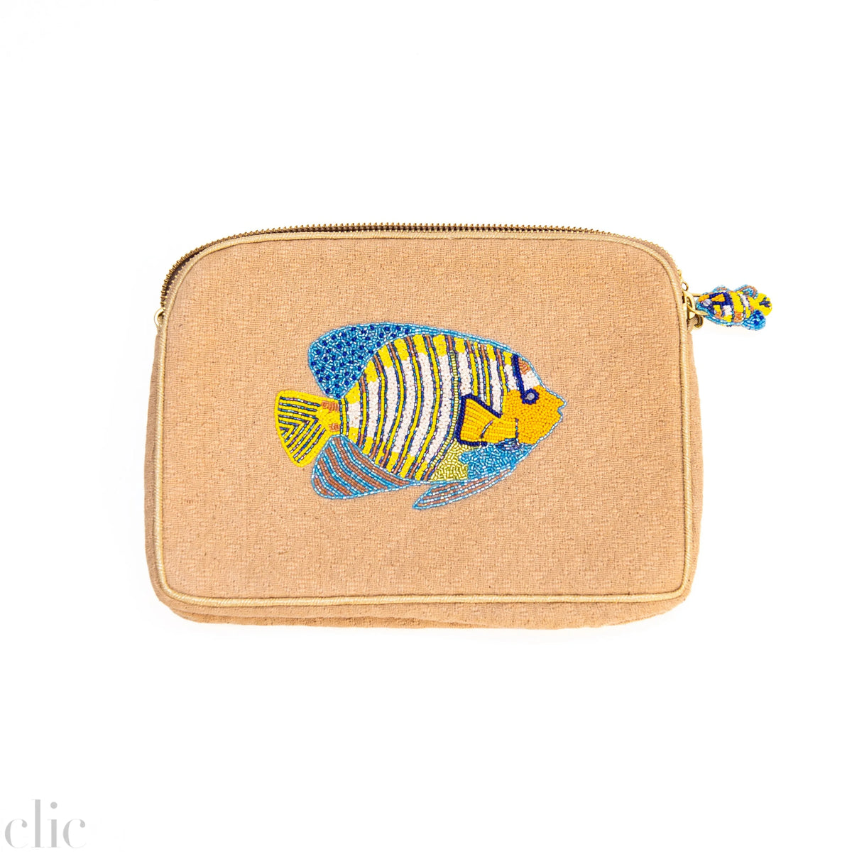 Angel Fish Sling Bag in Beige, from Olivia Dar