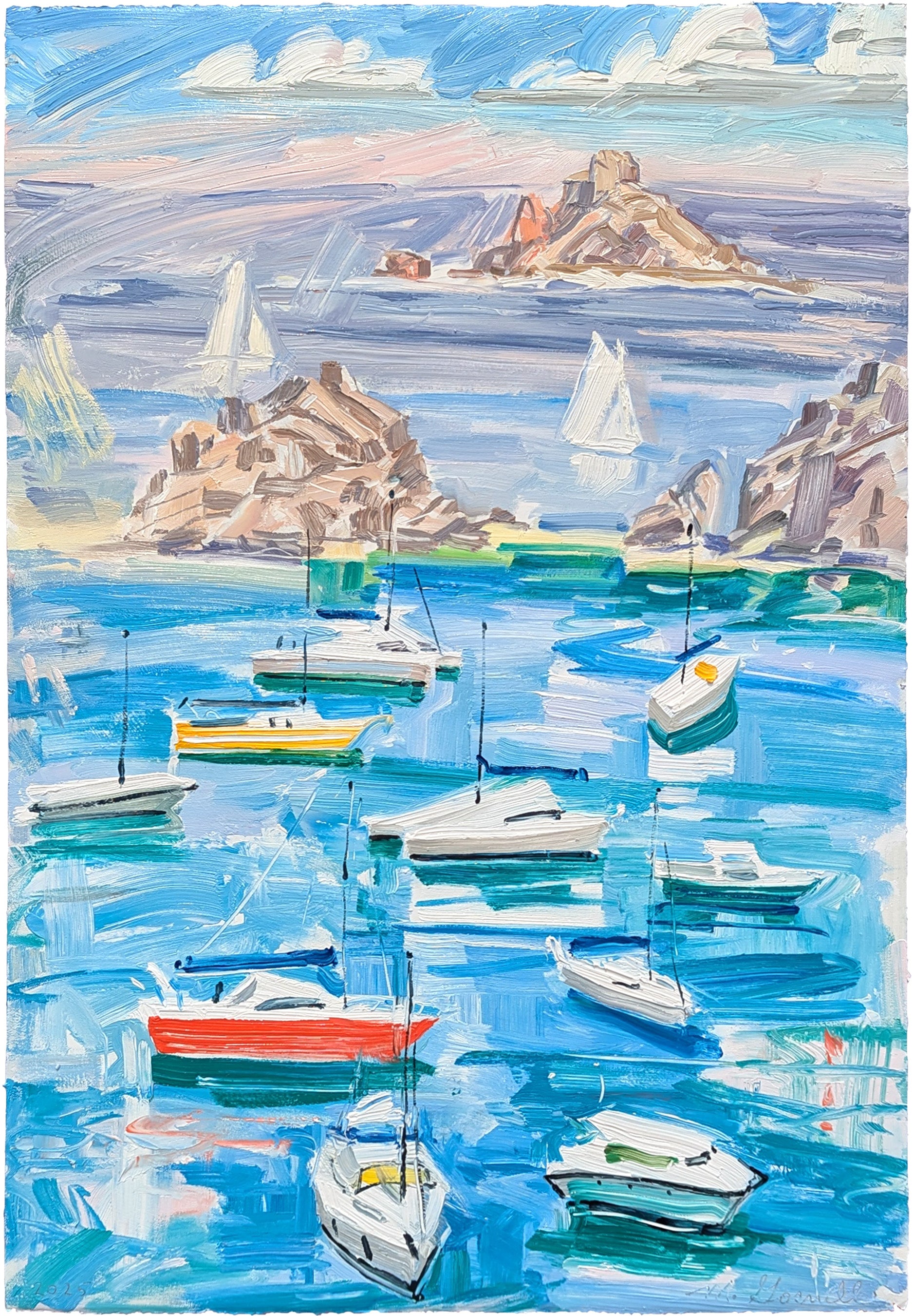 Anse de Public, St. Barth by Margery Gosnell-Qua