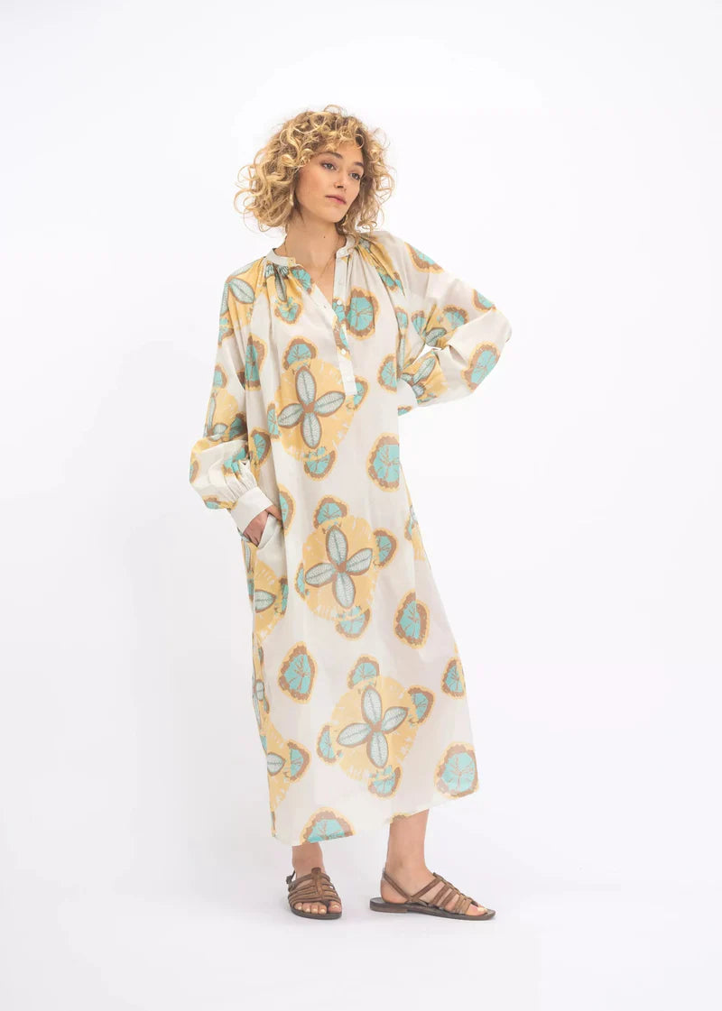 Vishnu Dress in Yellow, from V De Vinster