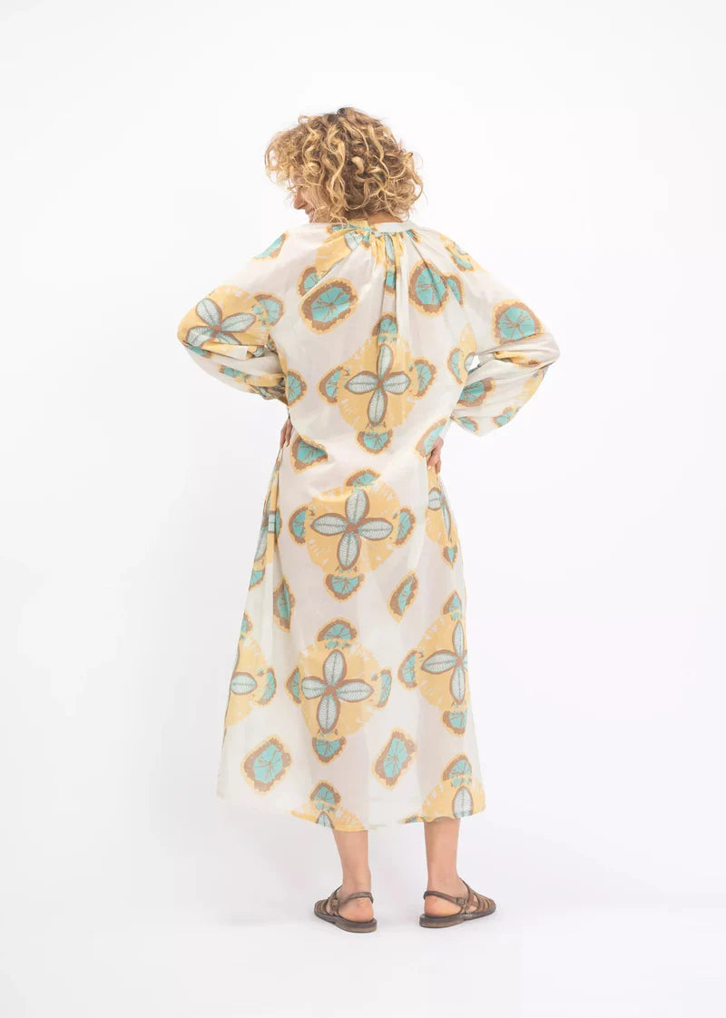 Vishnu Dress in Yellow, from V De Vinster