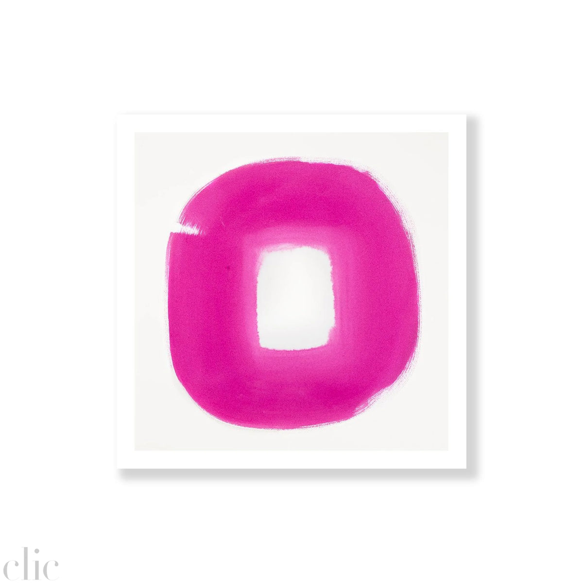Aperture in Megan Pink VII, 21x21 by Veronique Gambier