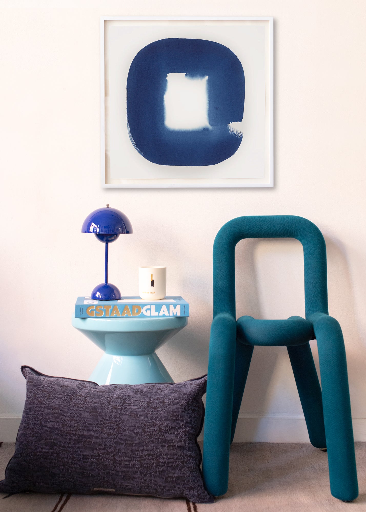 Aperture in Middle Blue VII by Veronique Gambier