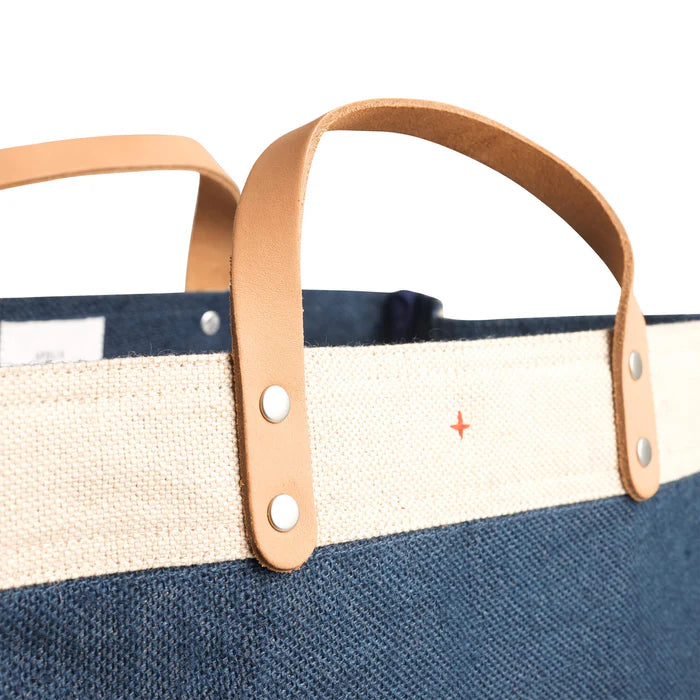 Hudson Market Bag in Navy, from Apolis