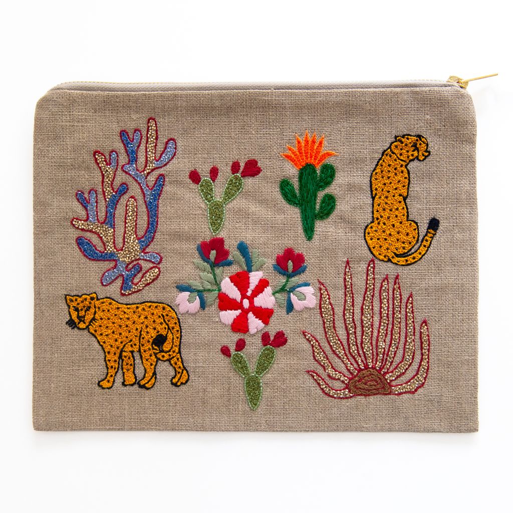 Congo Jungle Pouch, from Benaras by Citrus
