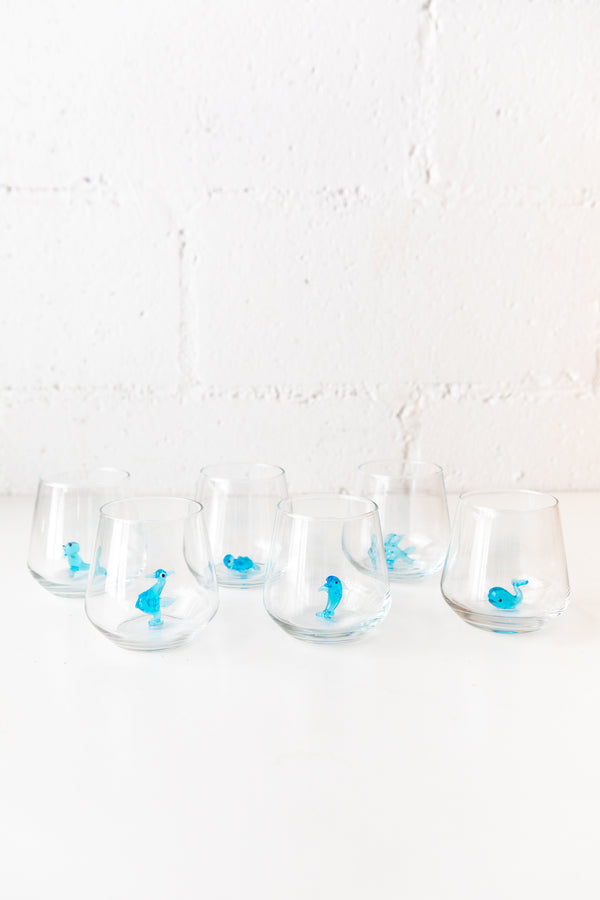 Ocean Drinking Glass Set