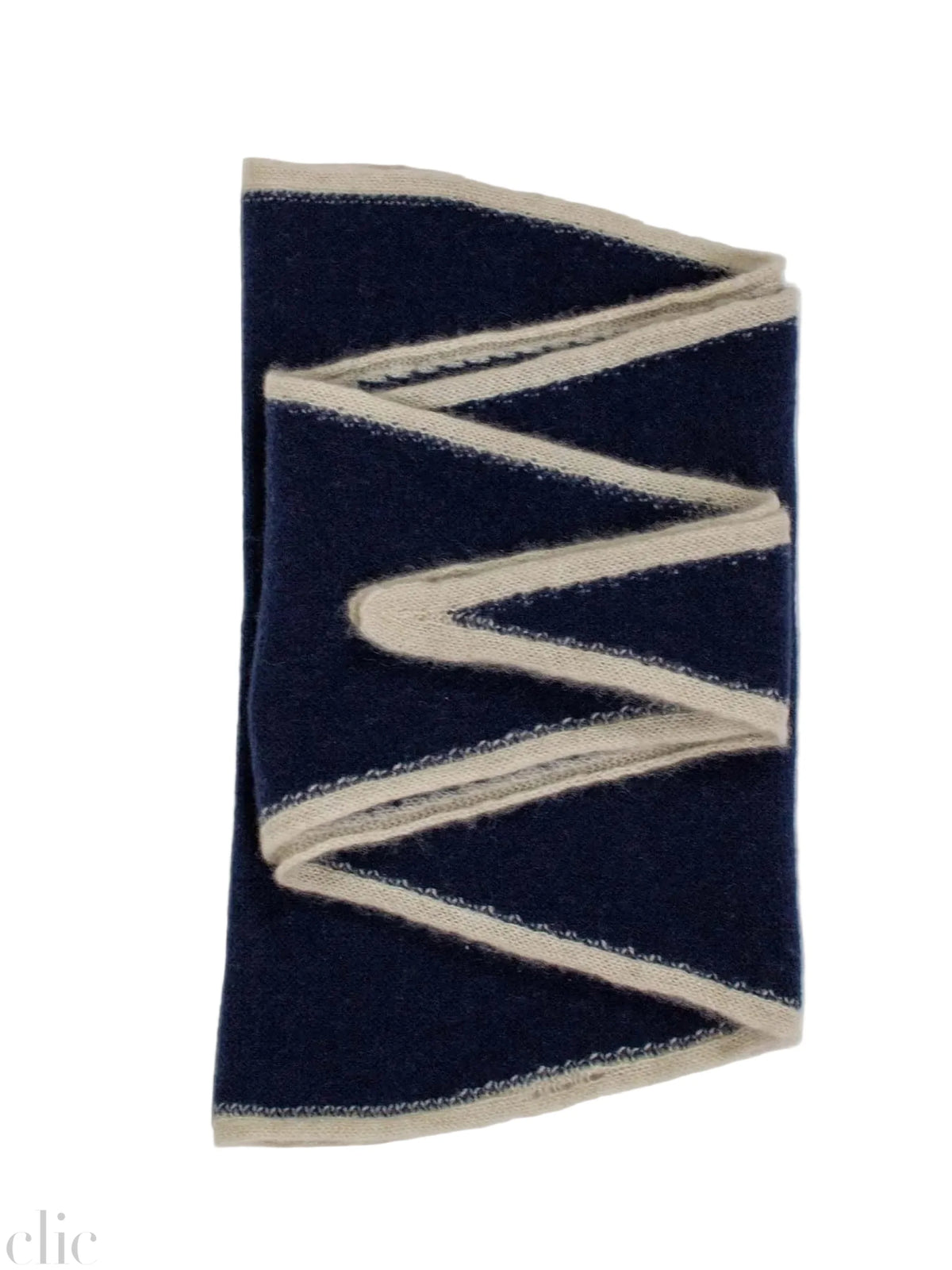 Cashmere Scarf in Navy, from Oats & Rice