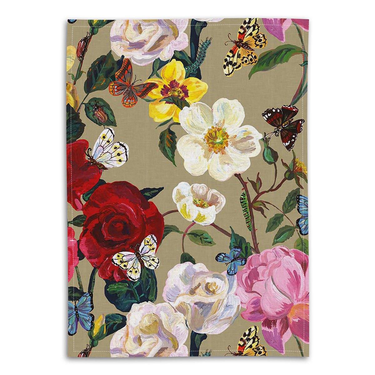 Roses Tea towl, from Avenida Home