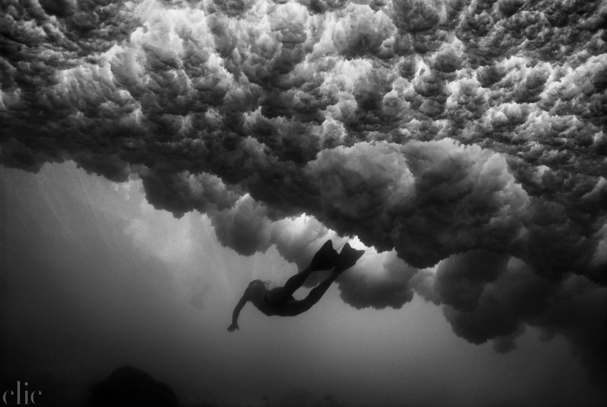 Mark under Breaking Wave (B-114) by Wayne Levin