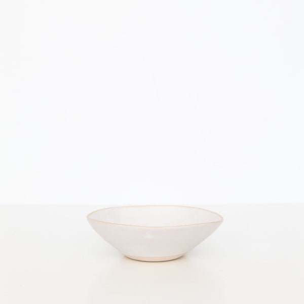 Cearl Bowl in Beach Sand White, from Wonki Ware