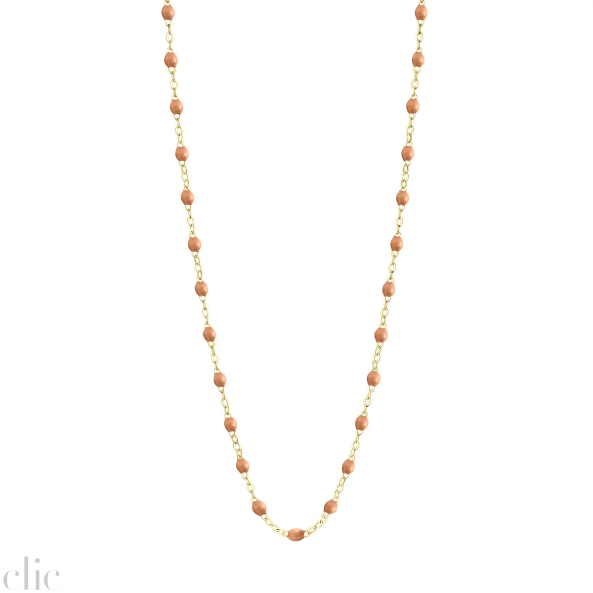 Classic Gigi Caramel necklace, Yellow Gold from Gigi Clozeau