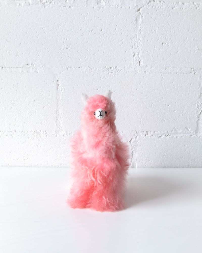 Small Llama in Light Pink, from Inspired Peru