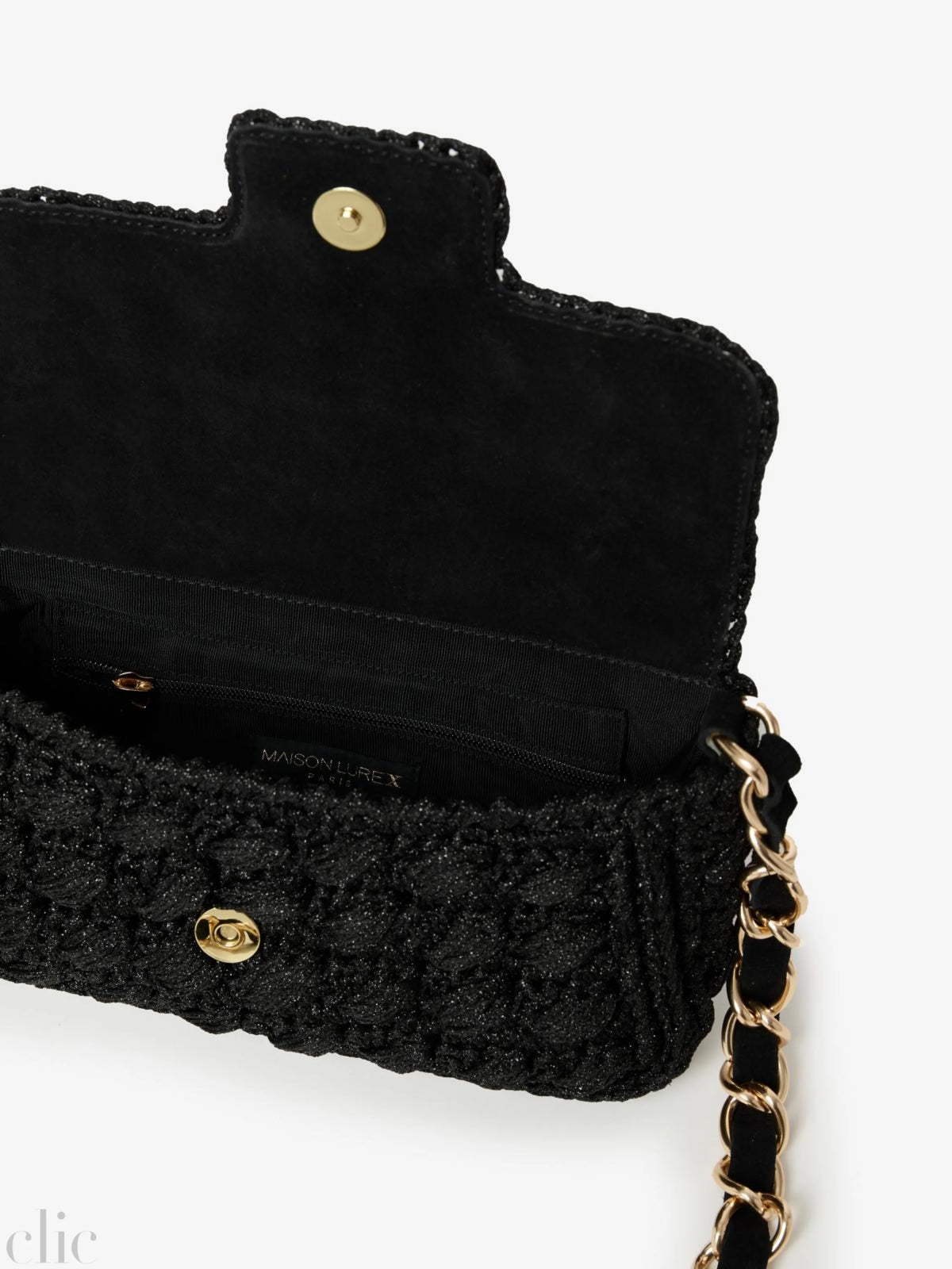 Baby Pergola Crossbody in Black, from Maison Lurex