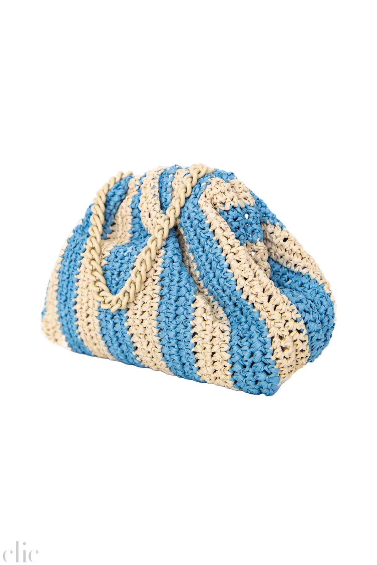 Mini Game Crochet in Light Blue, from Maria La Rosa