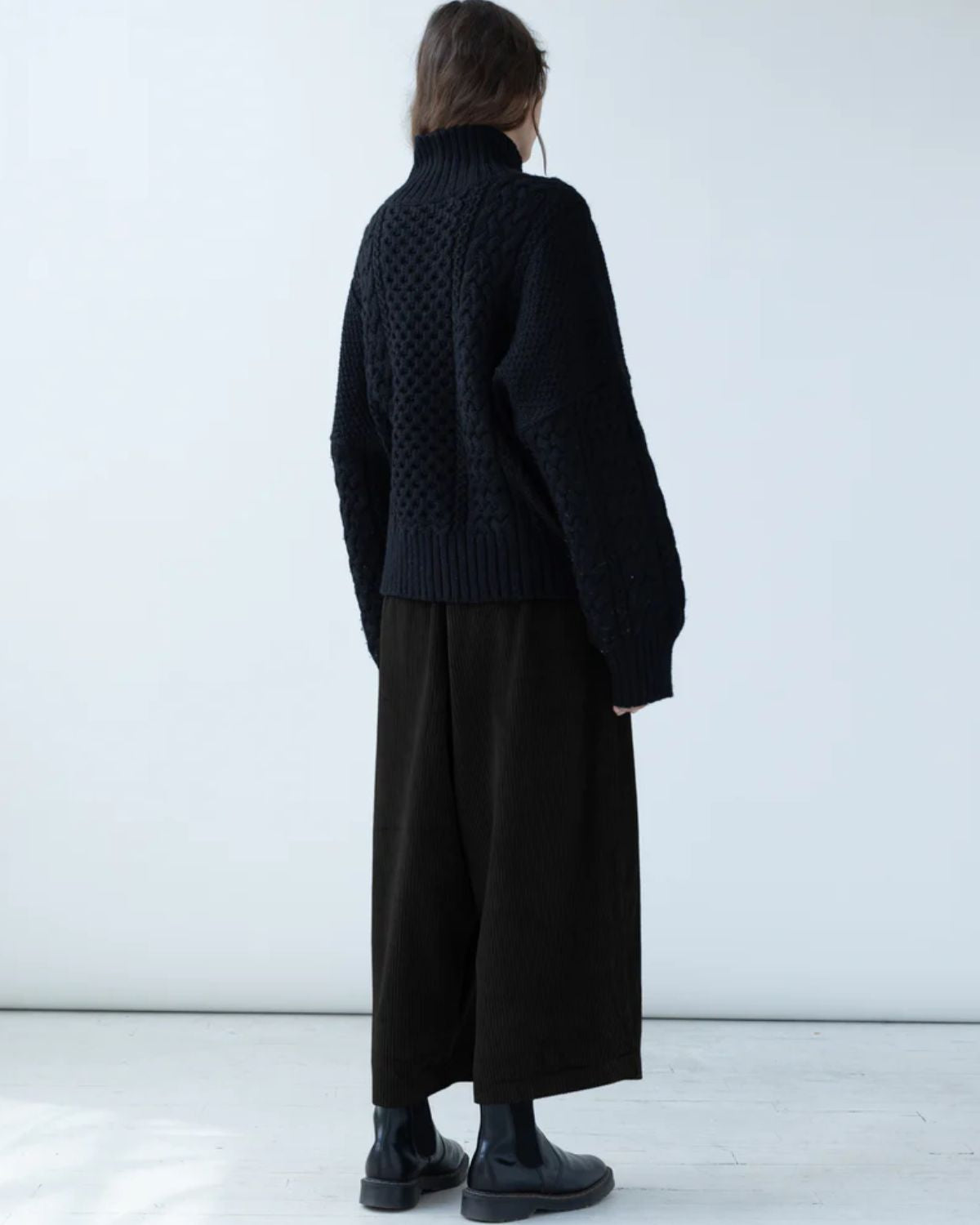 Balloon Pant Cord in Onyx, from Shaina Mote 