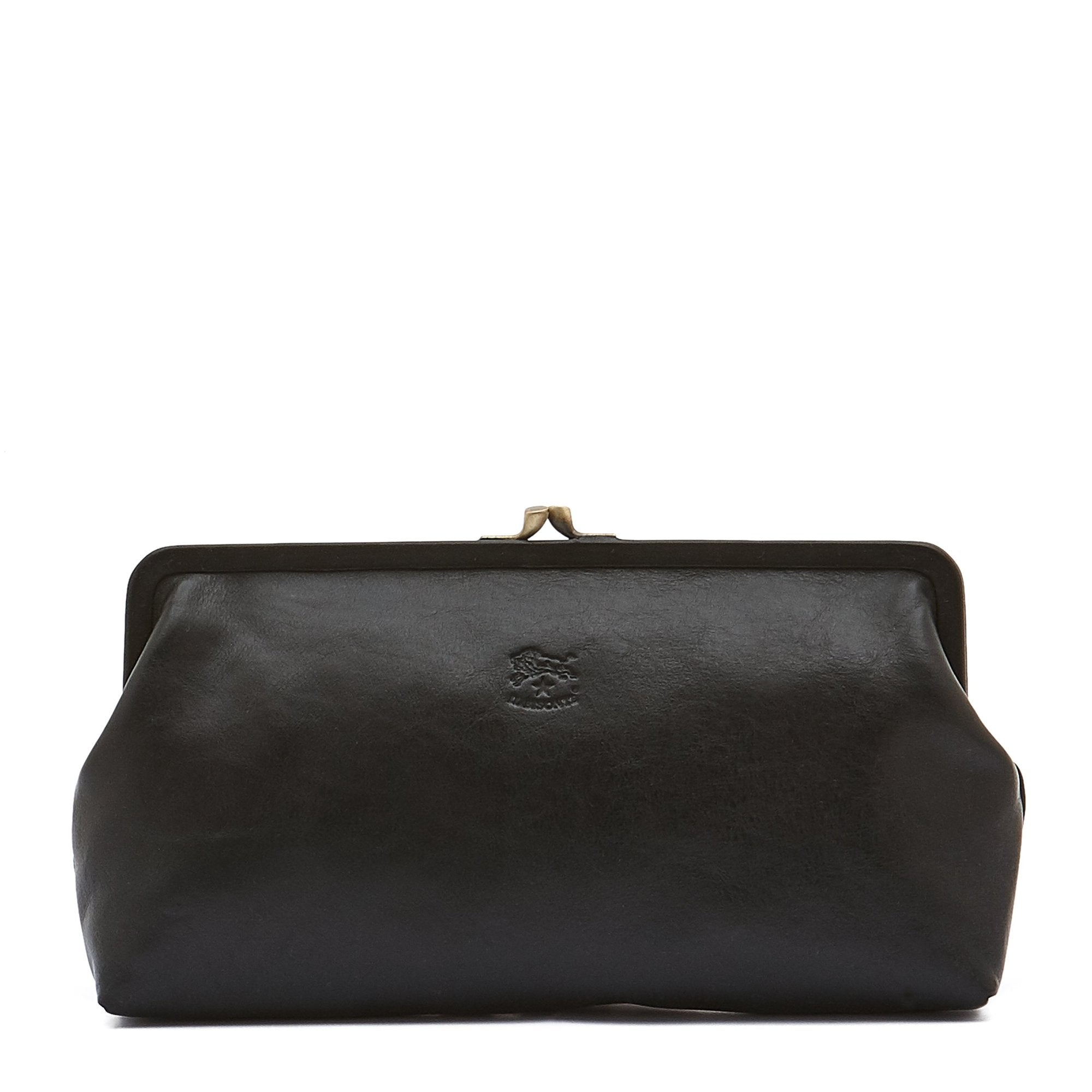 Manuela Clutch in Black, from IL Bisonte