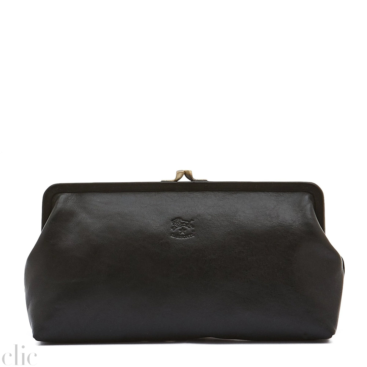 Manuela Clutch in Black, from IL Bisonte