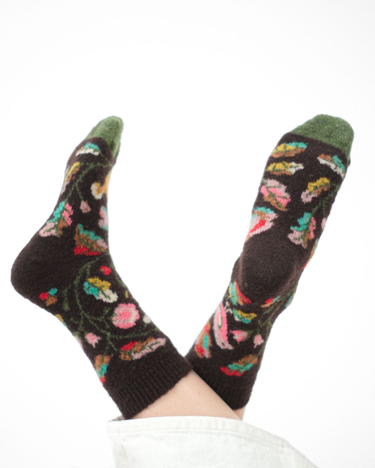 Chaussette Mousse Oisea Socks from Bonne Maison 
