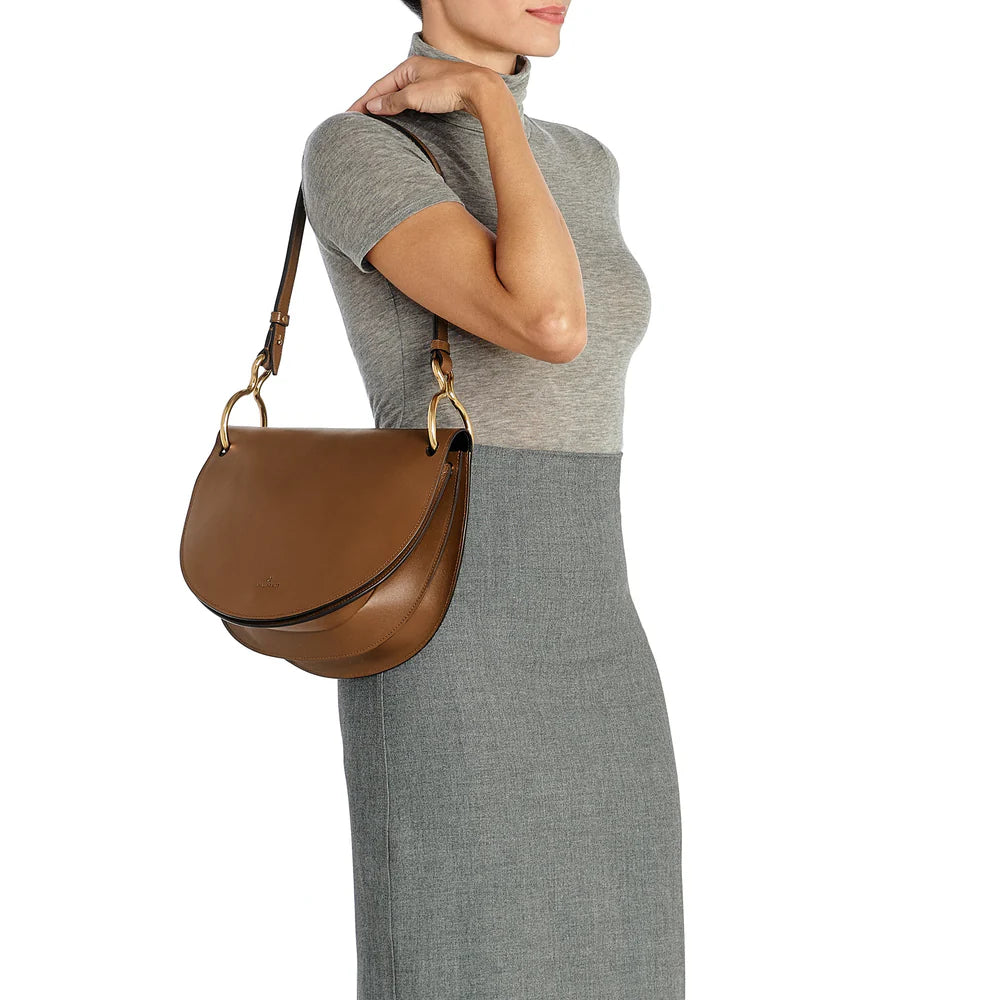 Consuelo Crossbody Bag in Chocolate, from Il Bisonte