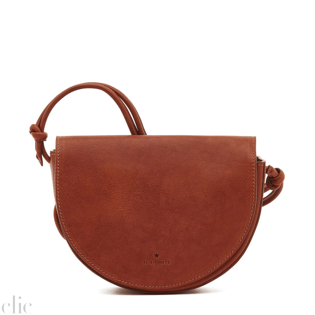 Snodo Crossbody Bag in Sepia, from IL Bisonte