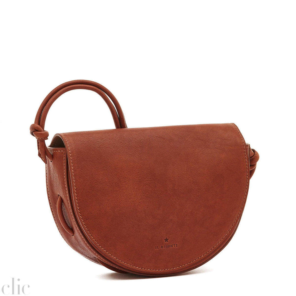 Snodo Crossbody Bag in Sepia, from IL Bisonte