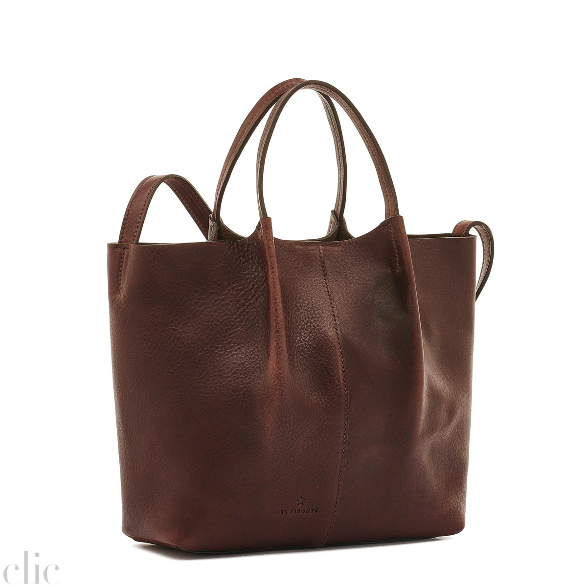 Nina Crossbody Bag in Coffee, from IL Bisonte