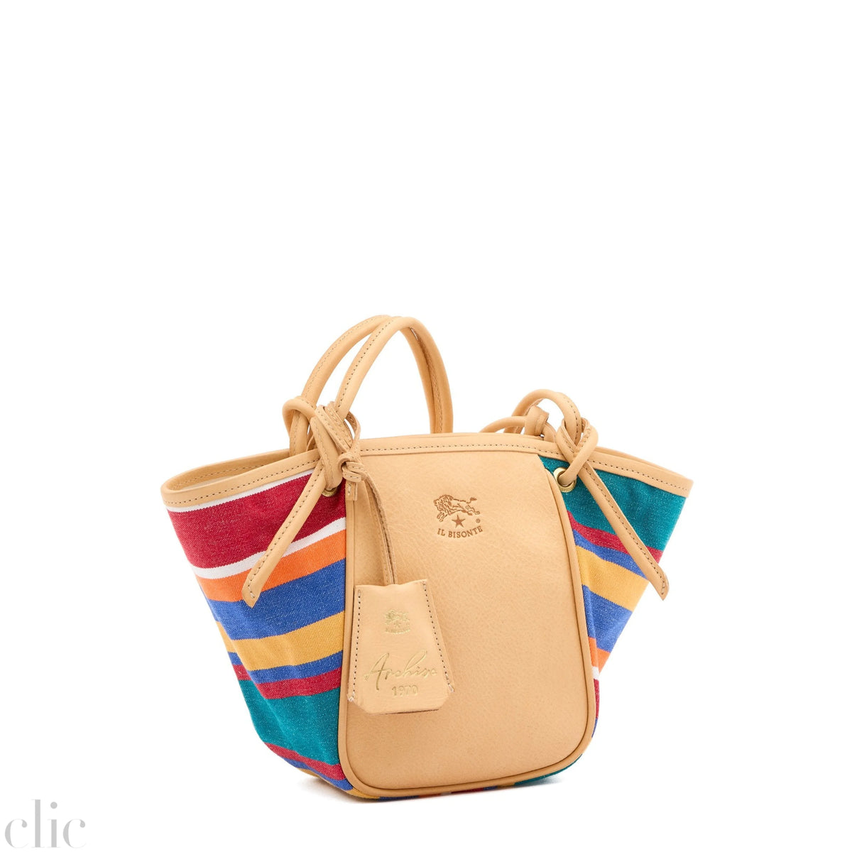 Archive 1970 Crossbody bag in Natural, from IL Bisonte