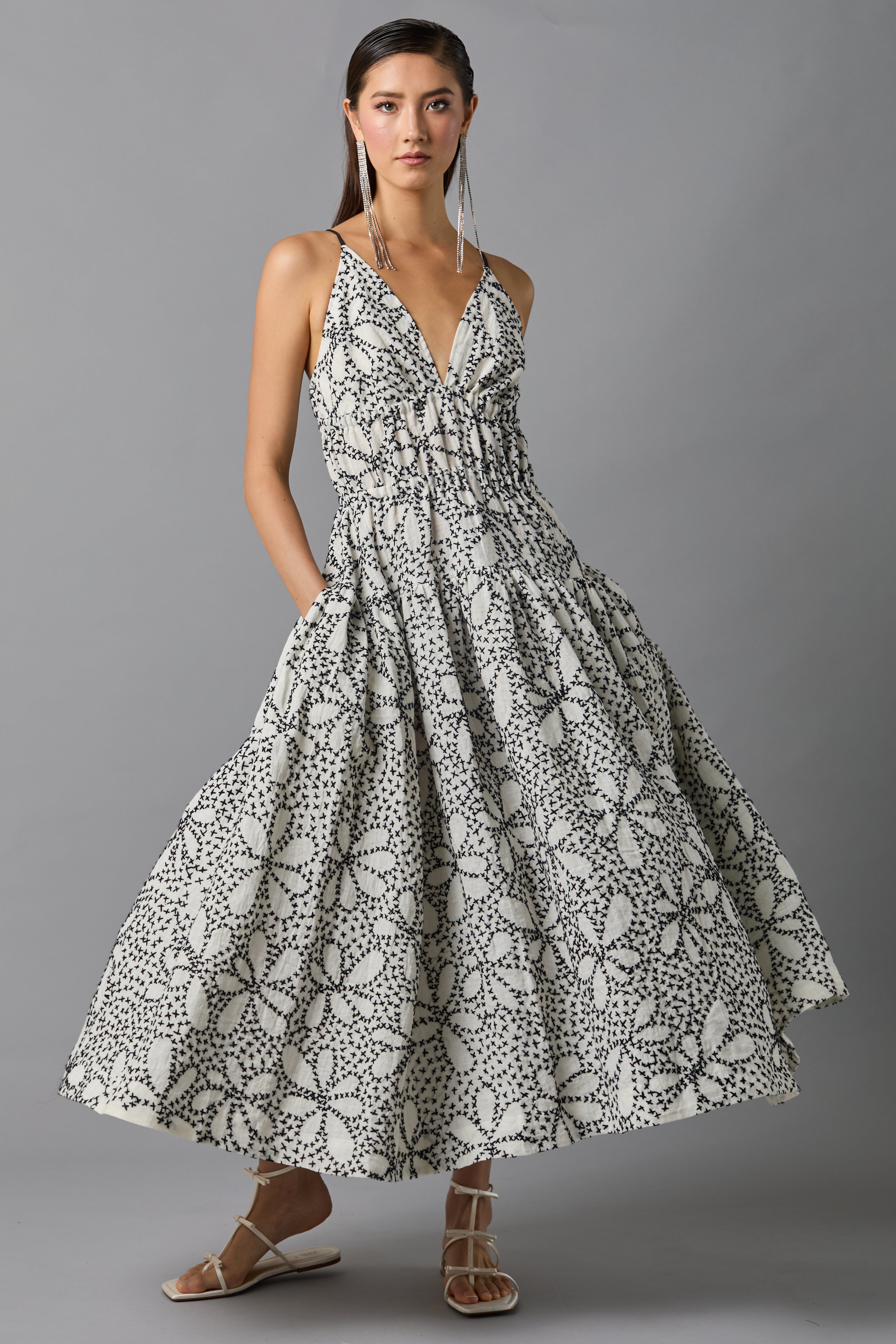 sundress in Black and White, from Hope for Flowers