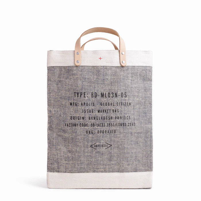 Tribeca Market Bag in Chambray, from Apolis