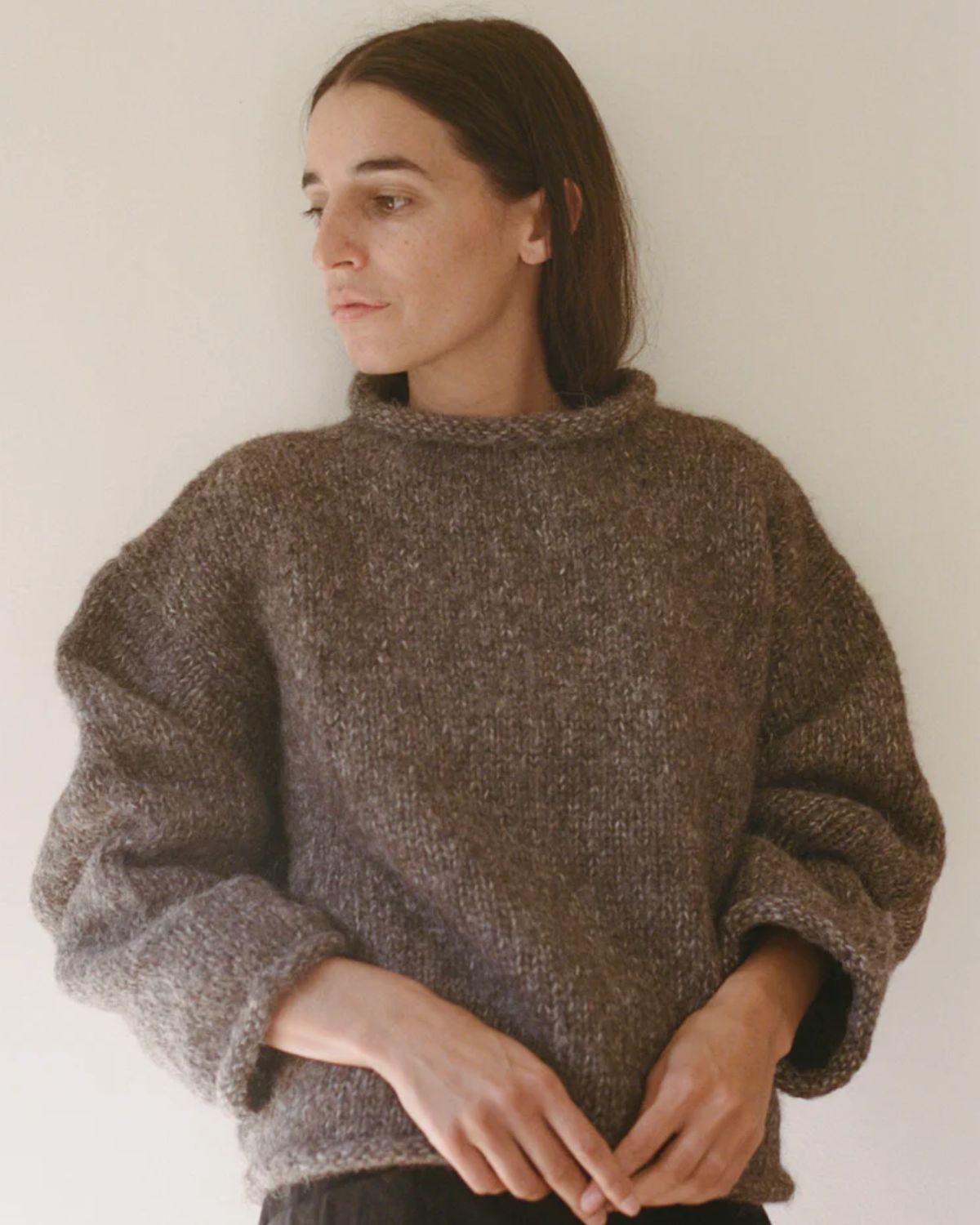 Bel Sweater in Dusk, from Shaina Mote