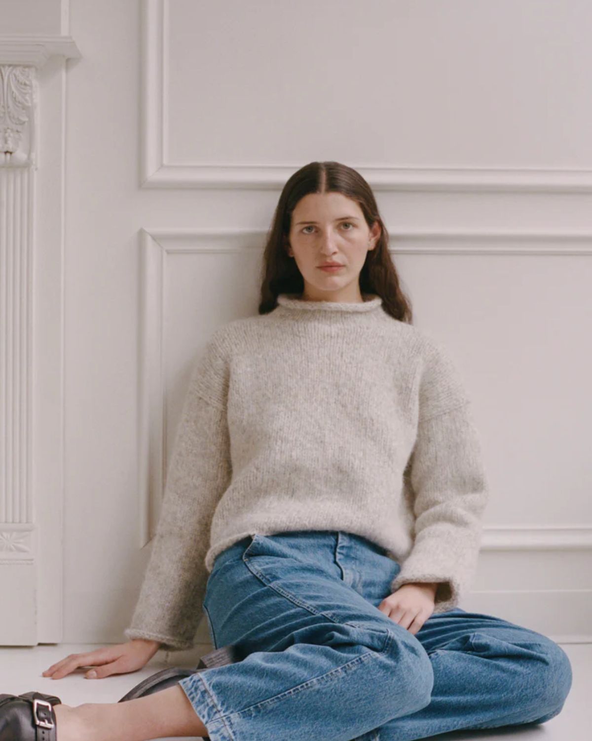 Bel Sweater in Haze, from Shaina Mote 