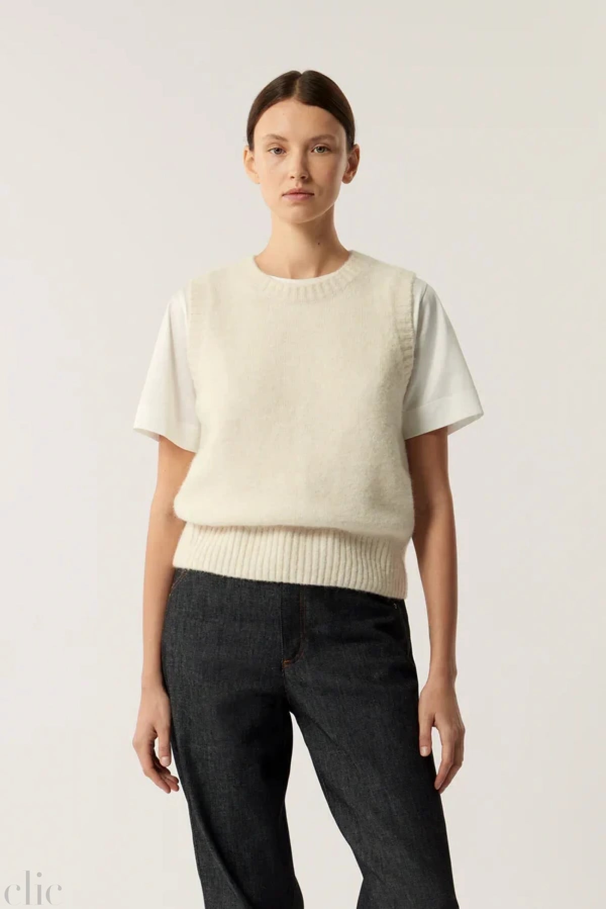 Namaste Pullover in Ecru, from Soeur