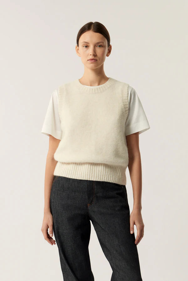 Namaste Pullover in Ecru, from Soeur