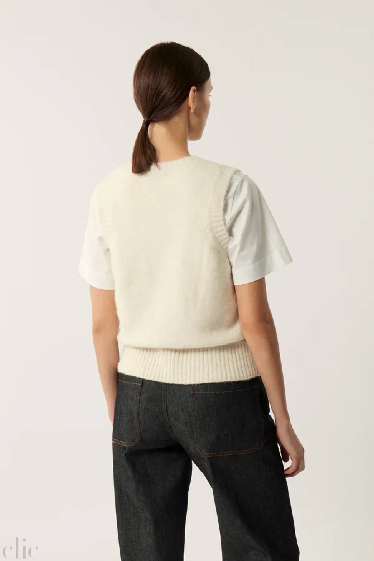 Namaste Pullover in Ecru, from Soeur
