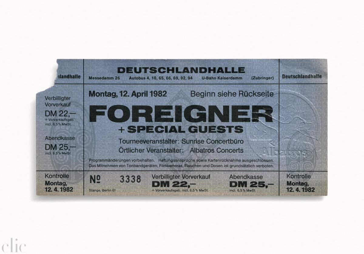 Foreigner by Blaise Hayward