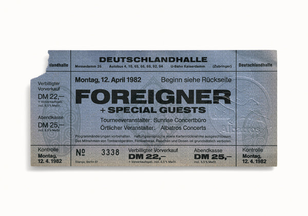 Foreigner by Blaise Hayward