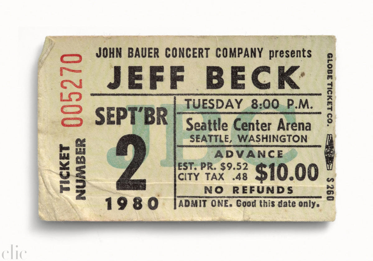 Jeff Beck by Blaise Hayward