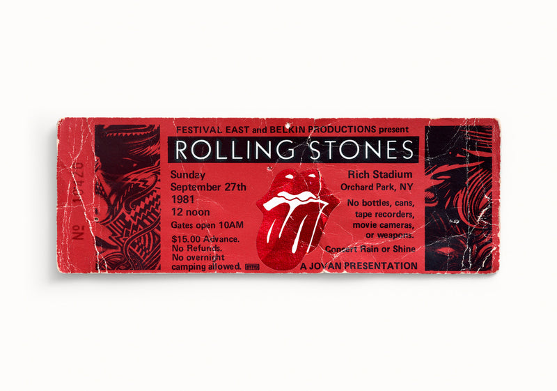 The Rolling Stones Rich Stadium by Blaise Hayward